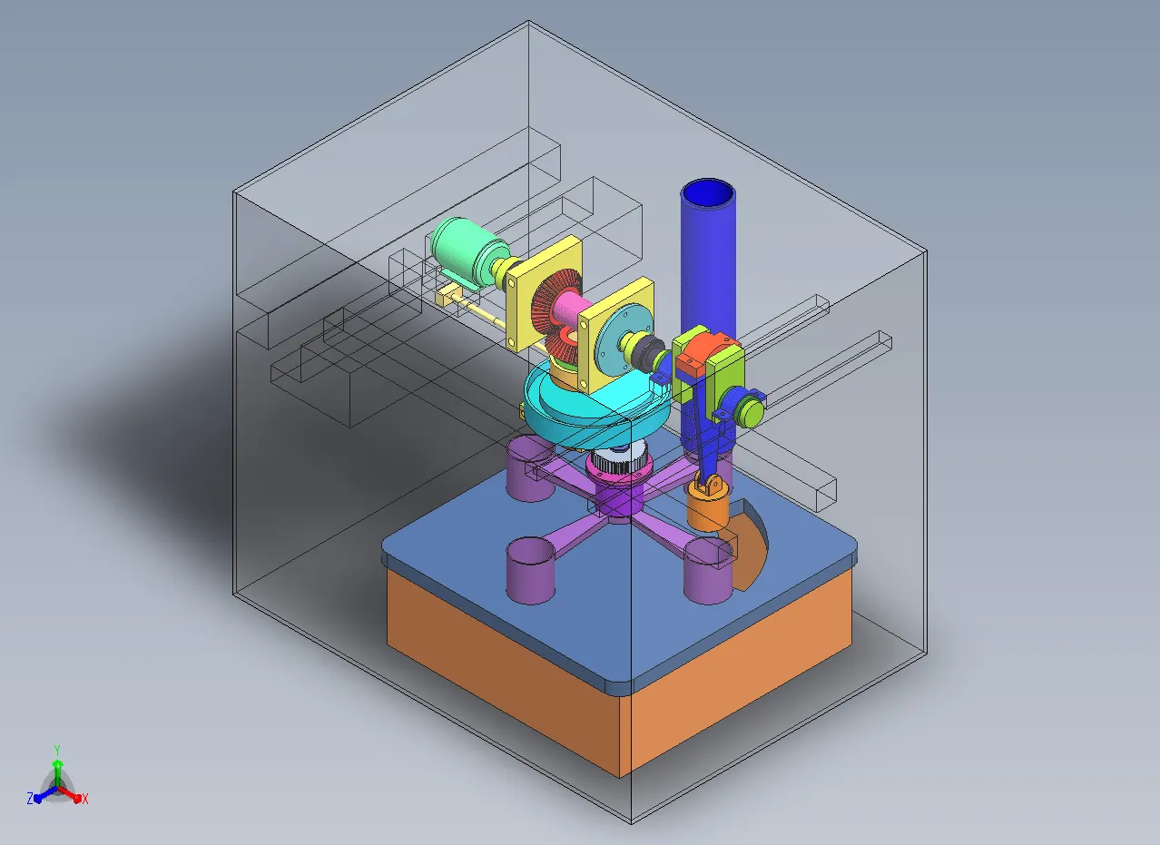 Z2970-采用密封式易拉罐回收装置设计【含SW三维图】