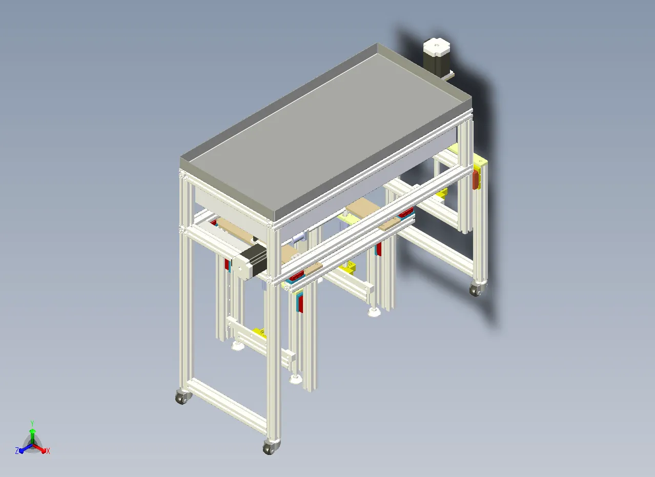 Z2981-楼梯运输机器人行走机构设计【含三维图】