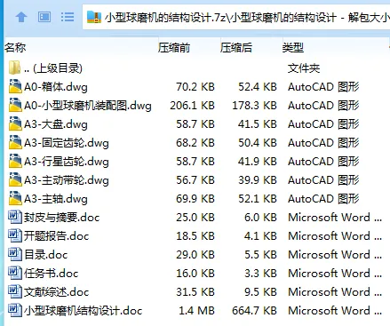 Z3002-小型球磨机的结构设计 Z3002-小型球磨机的结构设计
