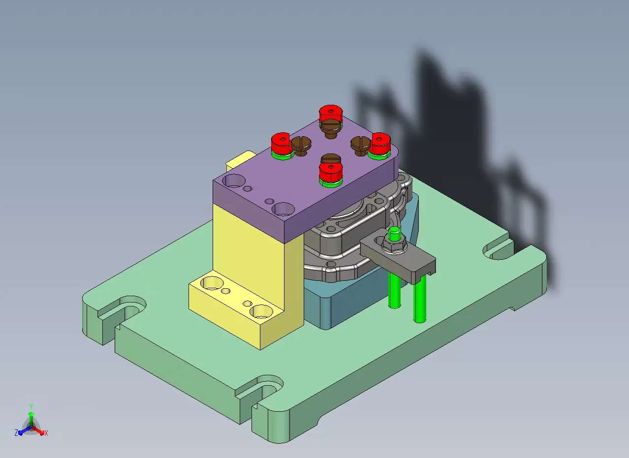 Z3018-齿轮箱体端盖加工工艺及夹具设计【含Creo三维】