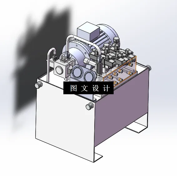 N9308-数控车床液压系统设计【含SW三维图】