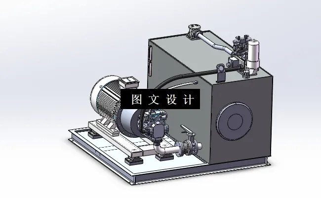 N9309- 集装箱式垃圾中转站液压系统设计【含SW三维图】