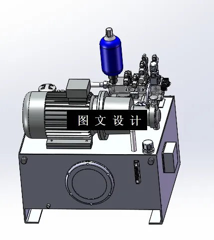 N9310-剪板机液压系统设计【含SW三维图】