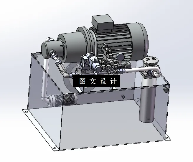N9311-剪叉式举升机液压系统设计【含SW三维图】