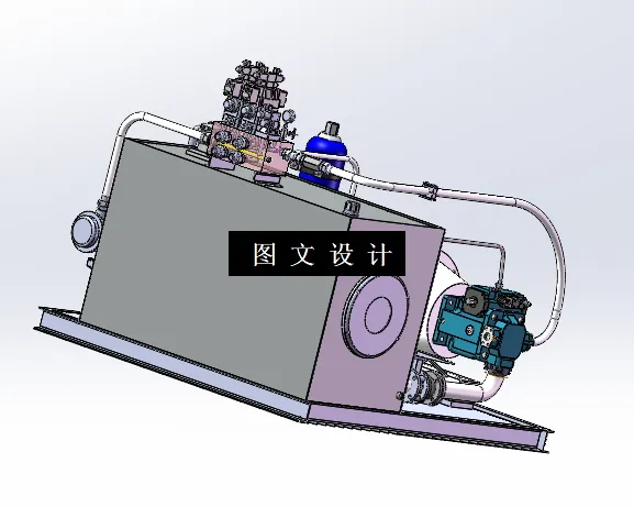 N9317-热轧运输链步进梁液压系统设计【含SW三维图】