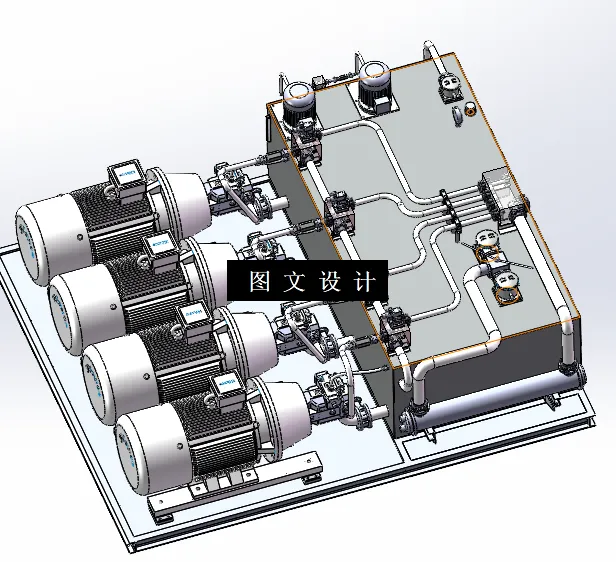 N9319-热轧扎机支撑辊平衡液压系统设计【含SW三维图】