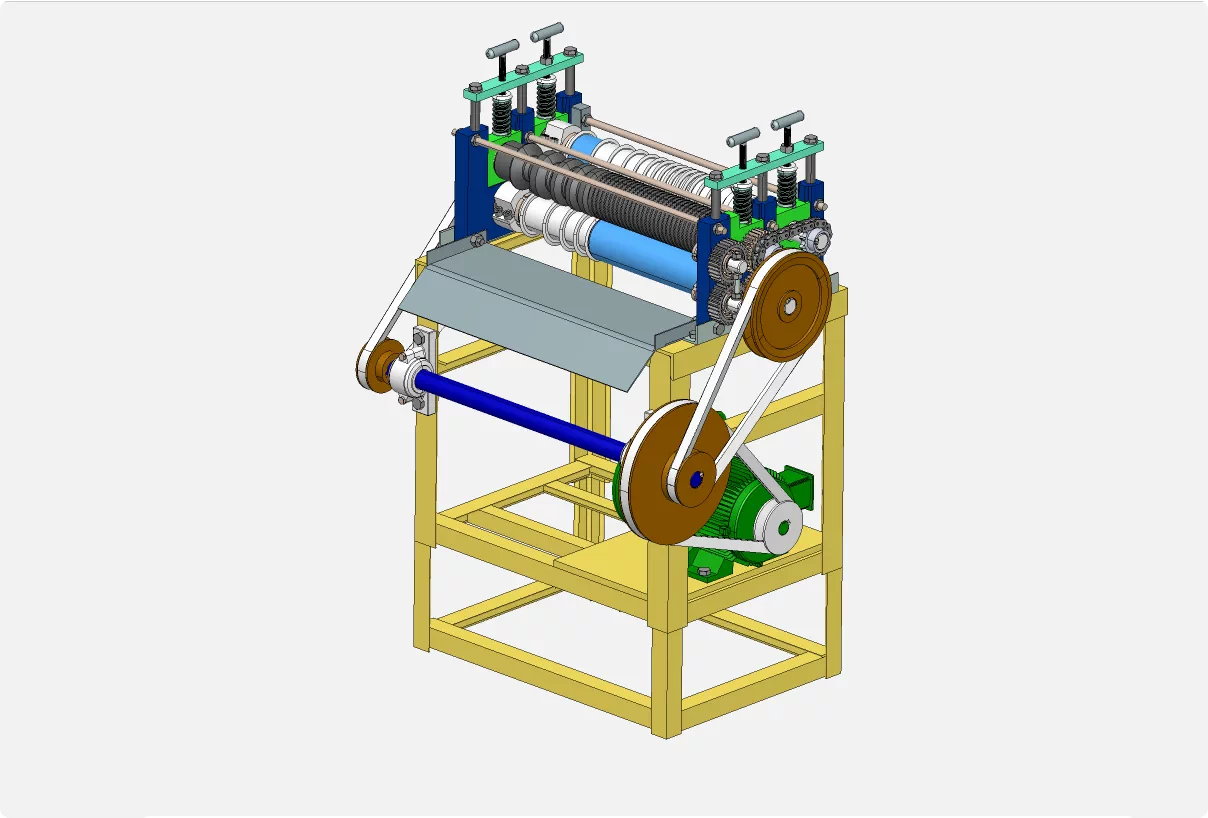 XY21-多功能电线去皮机设计【含SW三维图】