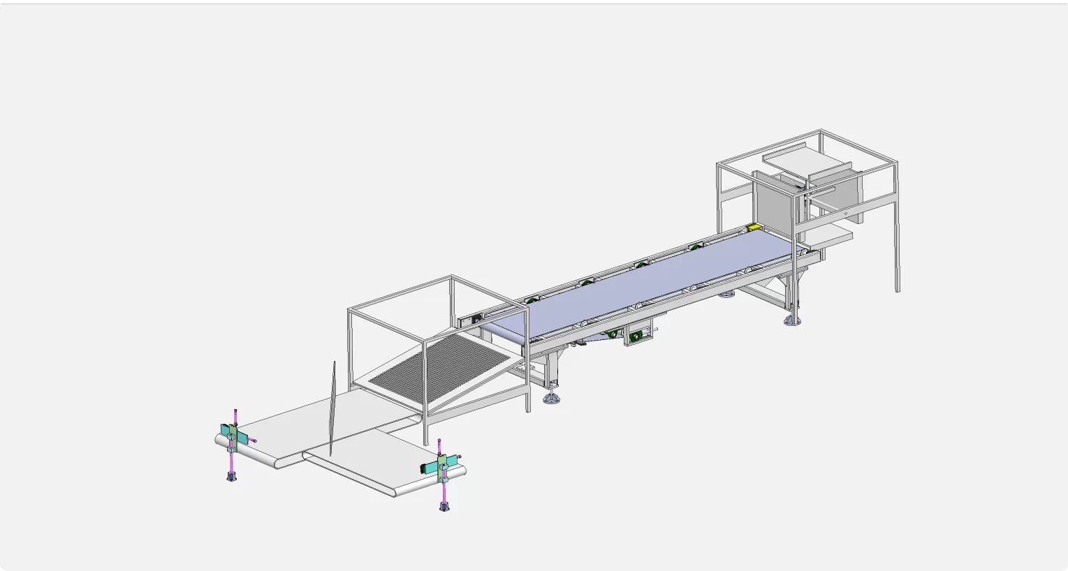 XY24-食堂餐具自动回收机设计【含SW三维图】