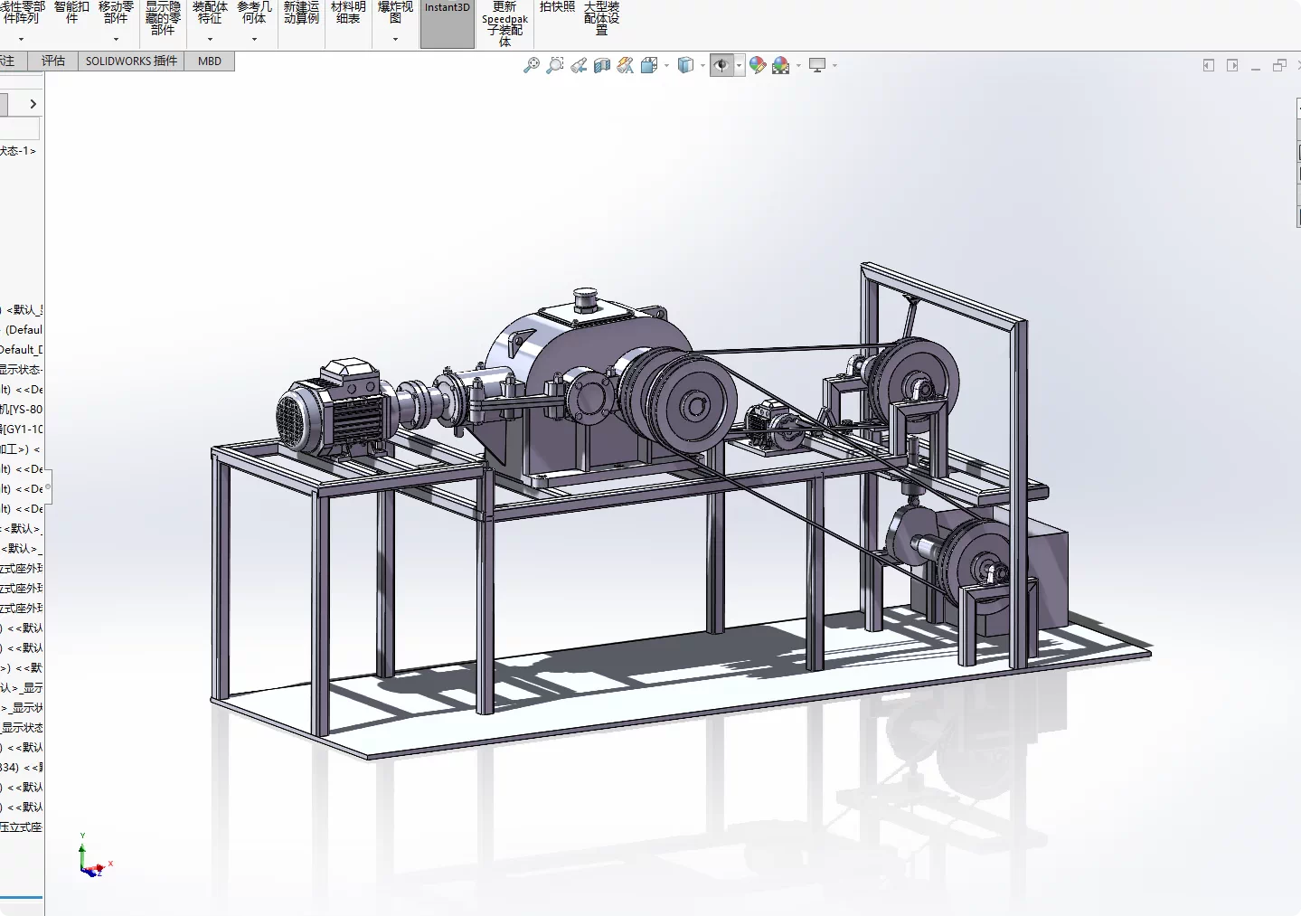 XY43-具有多数量成型功能的干粉压片机设计【含SW三维图】
