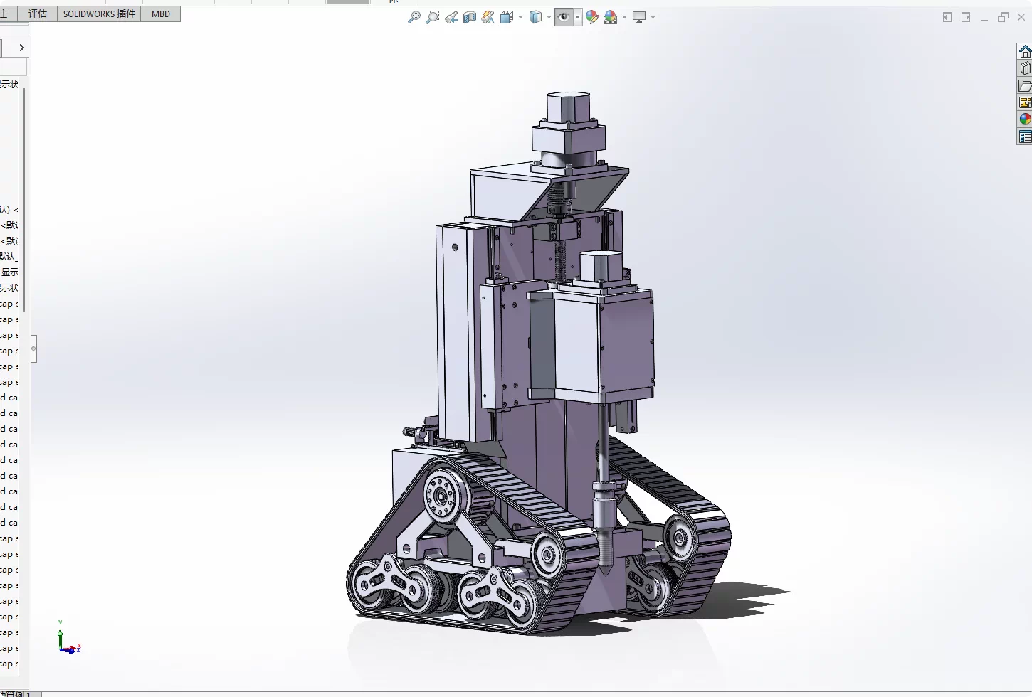 XY46-农田土壤采样机设计【含SW三维图】
