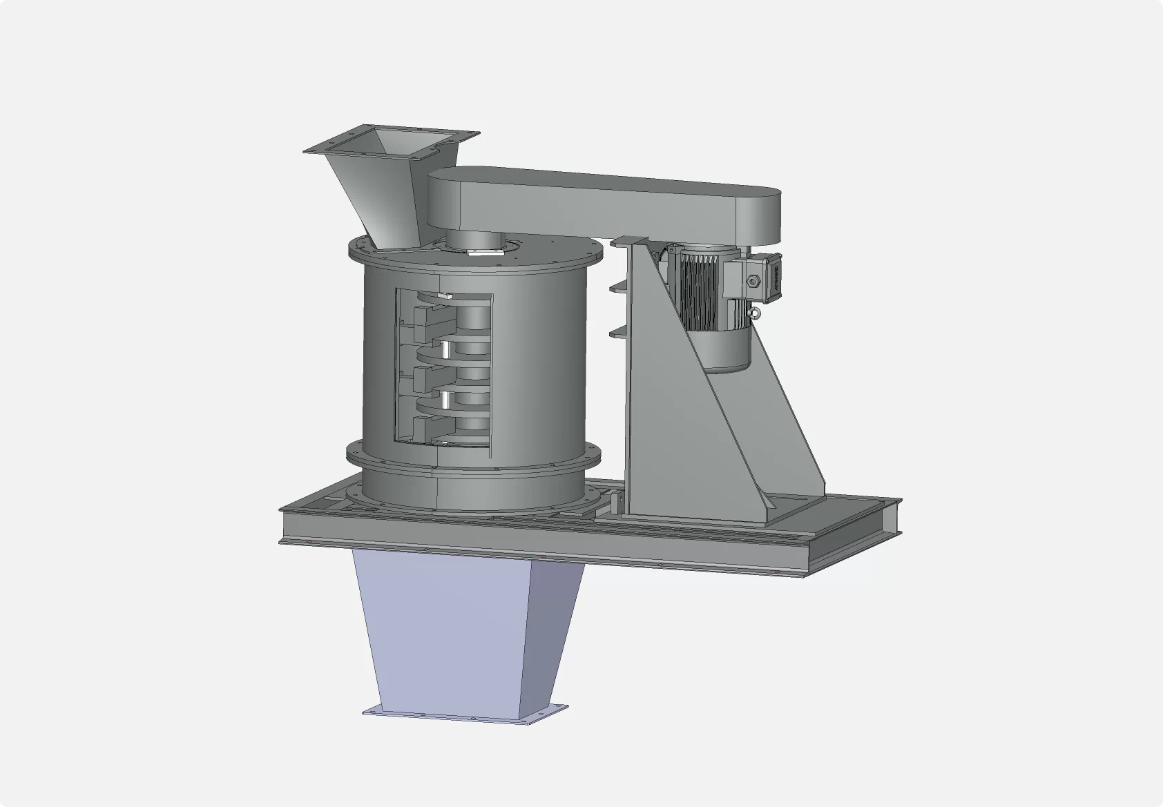 XY51-单转子可逆锤式破碎机设计【含SW三维图】