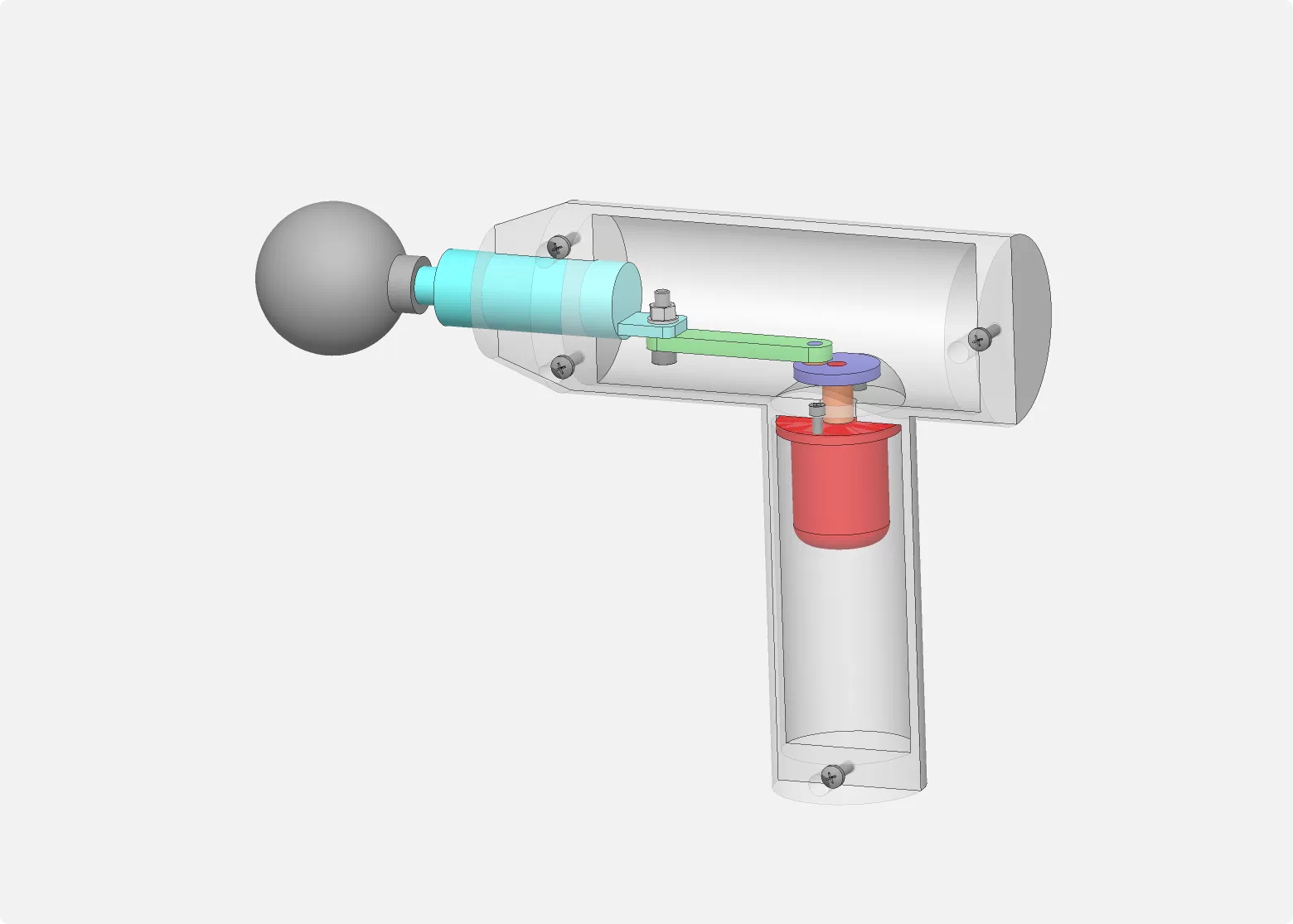 XY57-手持电动按摩仪设计【含SW三维图】