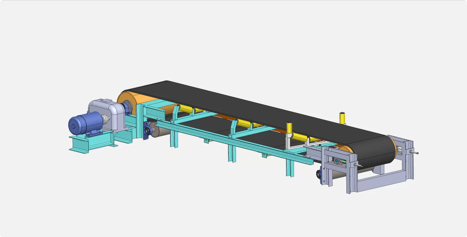 XY116-带式输送机传动装置设计【含SW三维图】