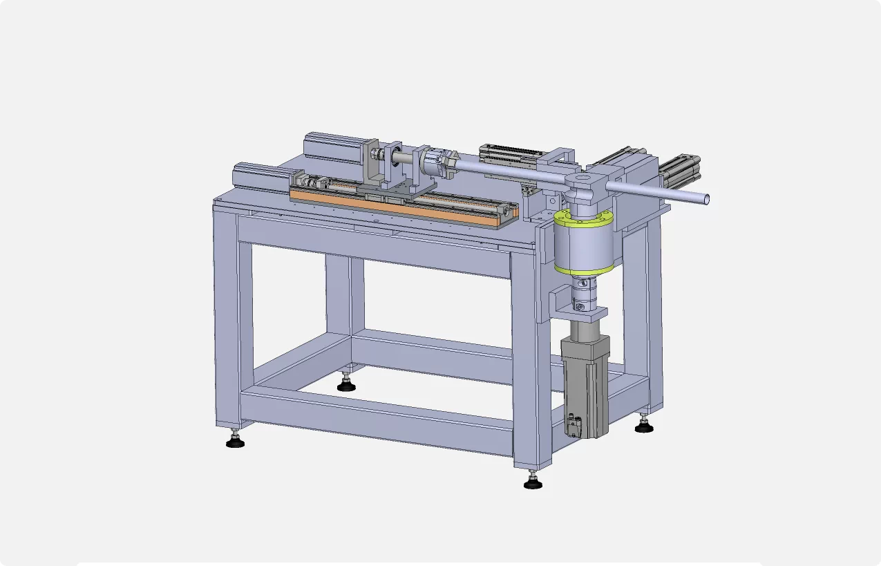 XY123-数控弯管机设计【含SW三维图】