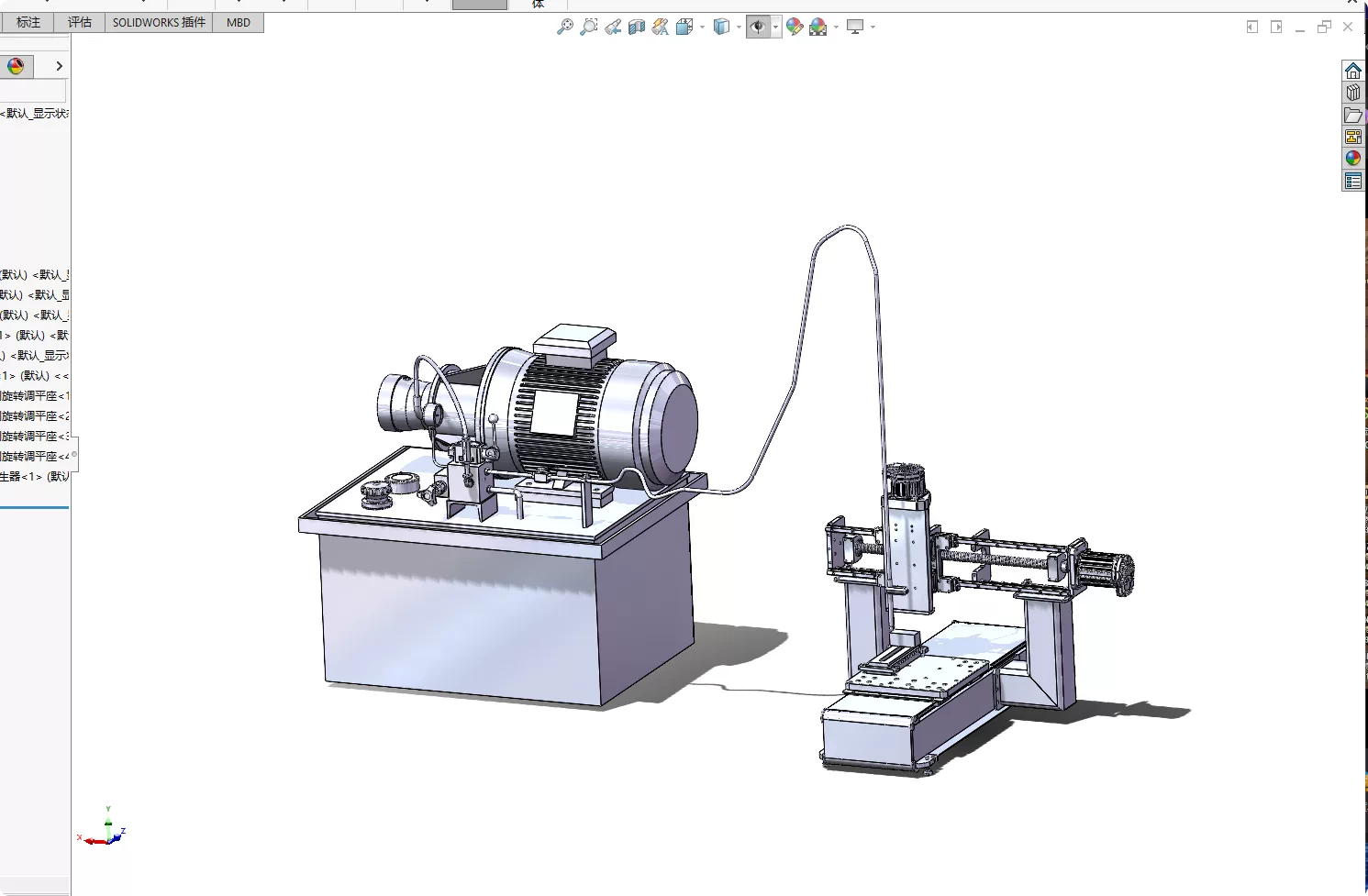 XY155-基于三维直线模组的水射流机床设计【含SW三维图】