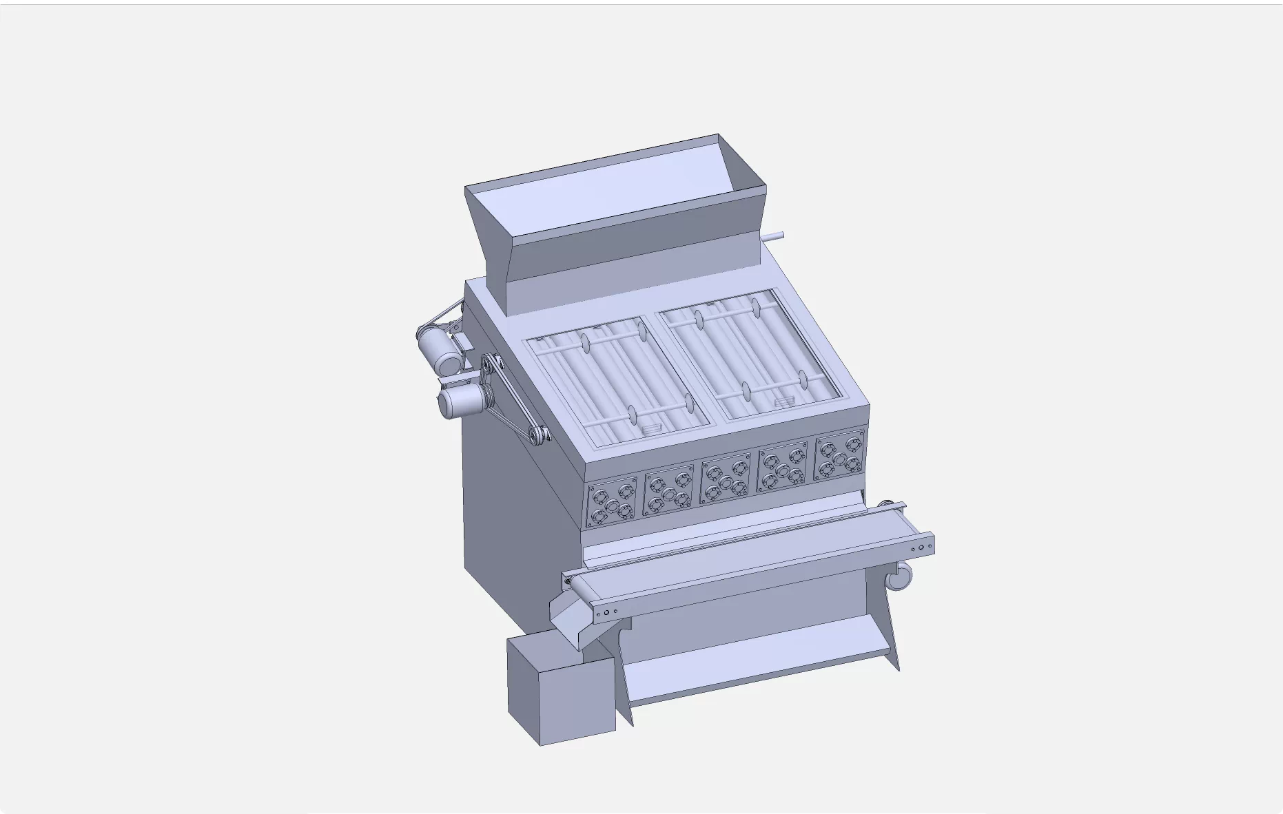 XY166-香蕉全自动剥皮机设计【含SW三维图】