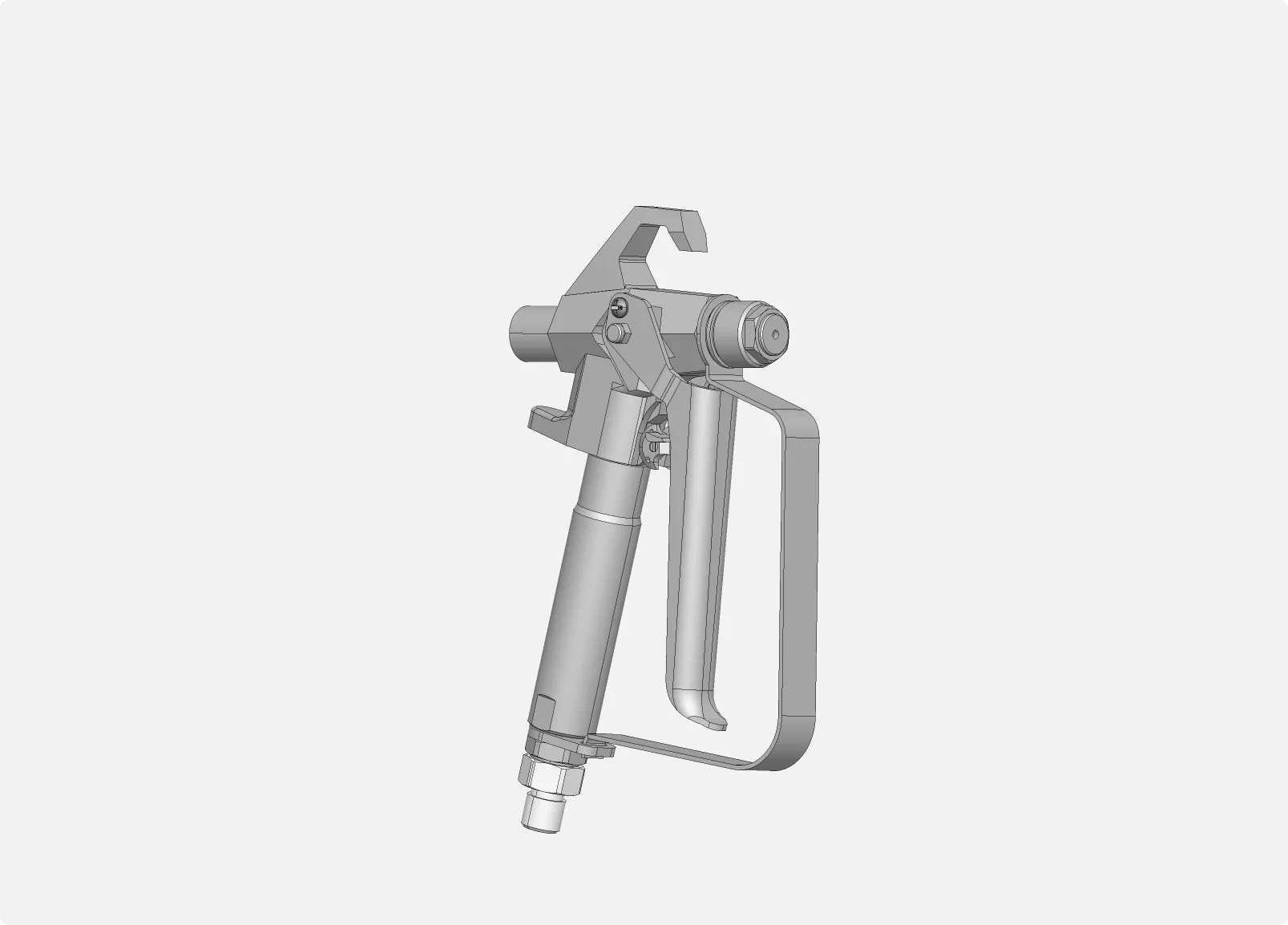 XY210-高压无气喷涂机设计【含SW三维图】