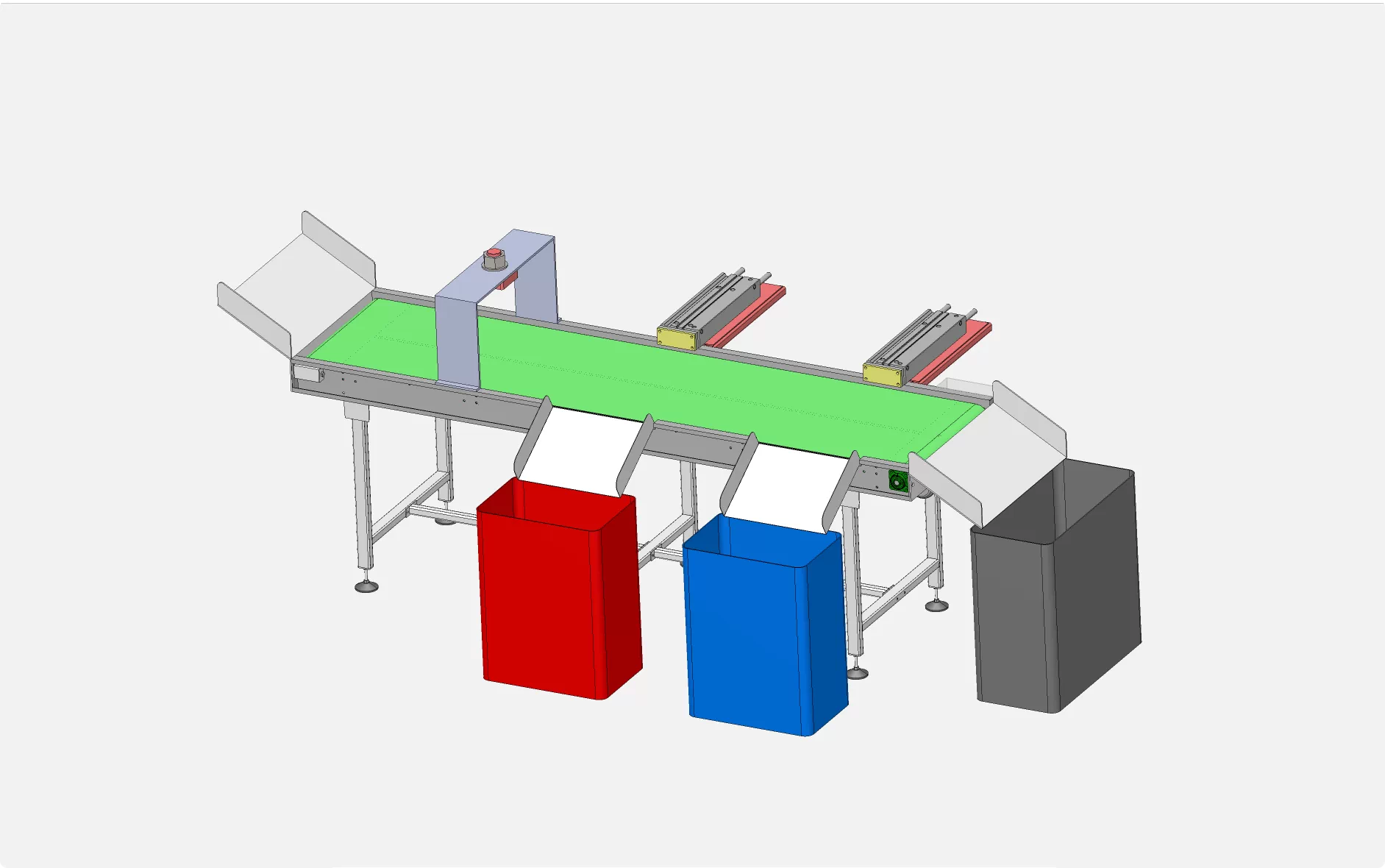 XY224-基于机器视觉的香蕉自动分选机设计【含SW三维图】