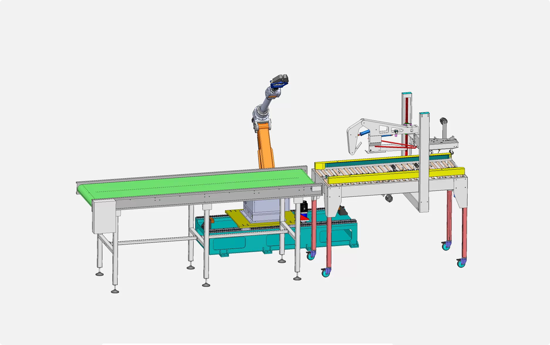 XY238-棉被打包机结构设计【含SW三维图】