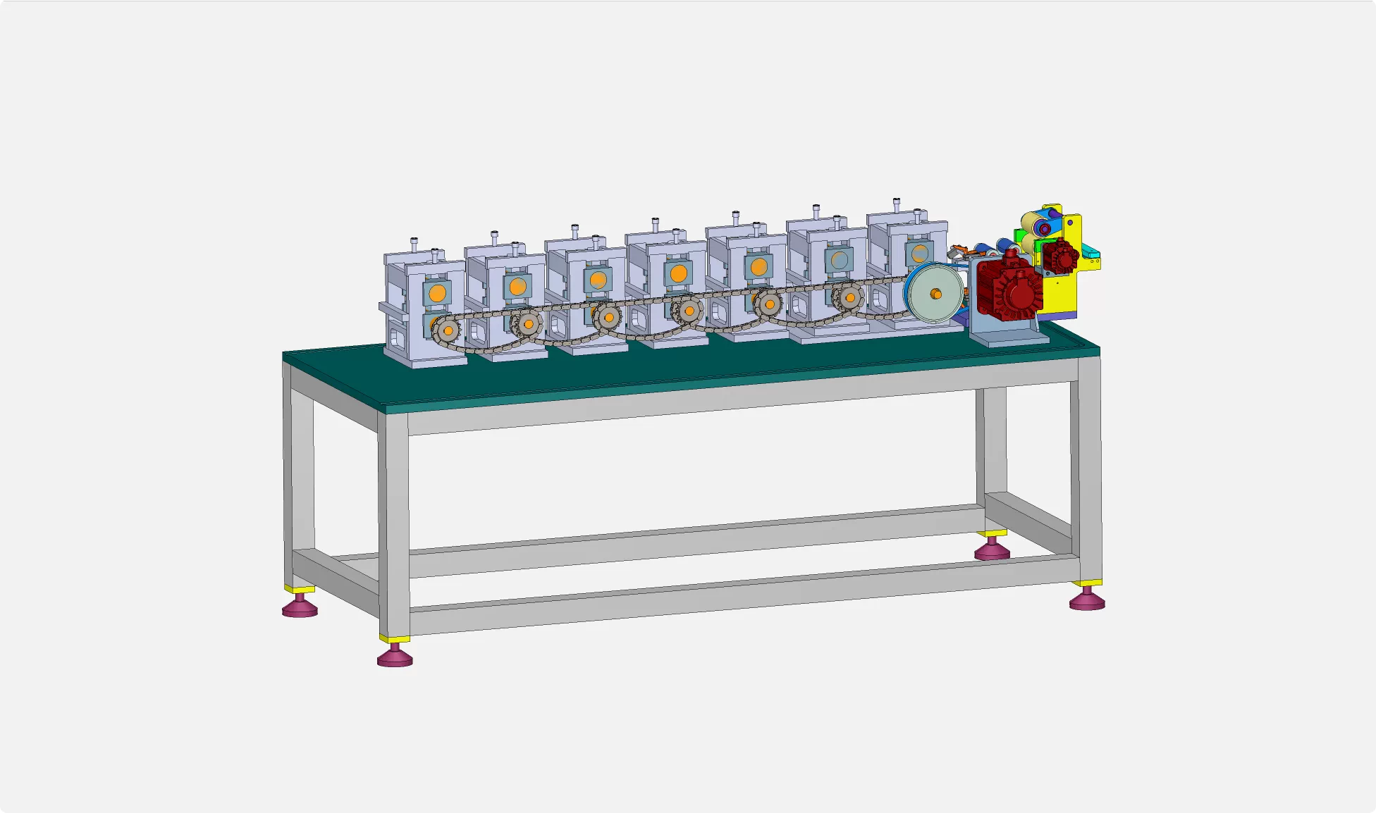 XY240-脚手架钢管矫直机设计【含SW三维图】