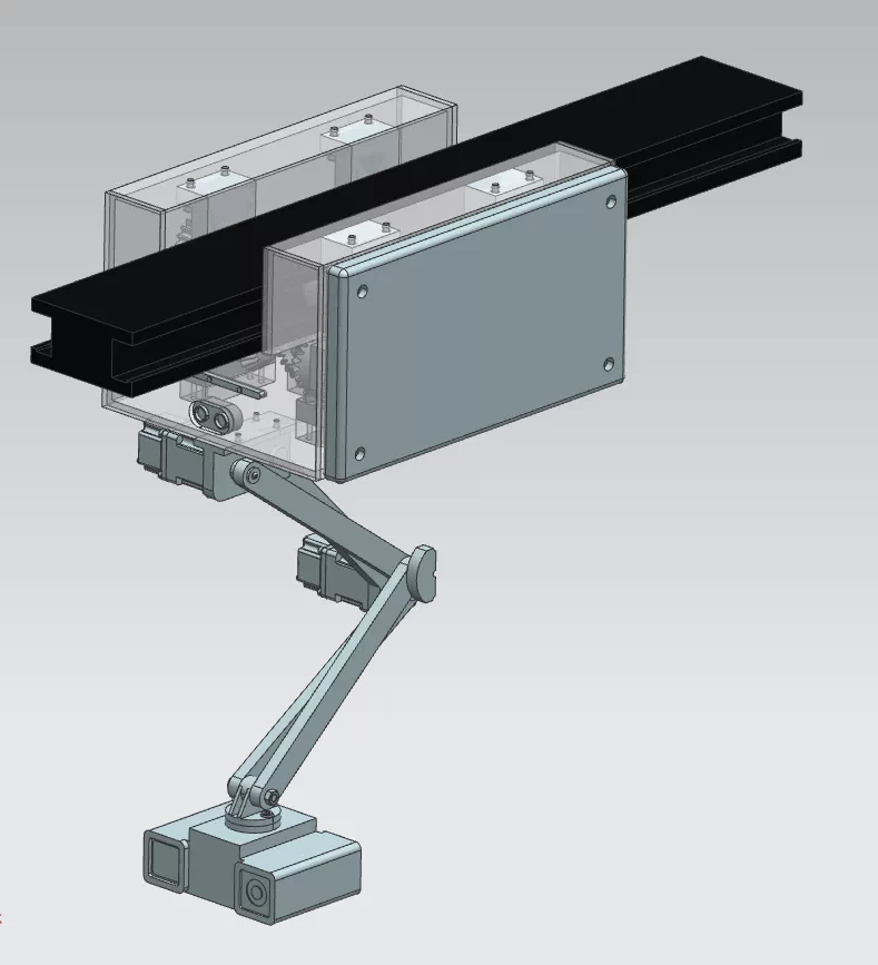 XY269-变电站轨道巡检机器人结构设计【含SW三维图】