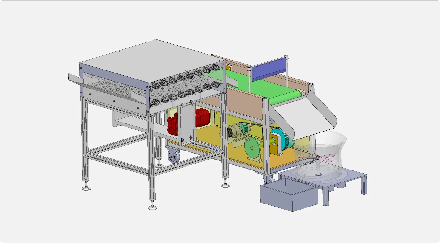 XY277-莲藕清洗打浆机设计【含SW三维图】
