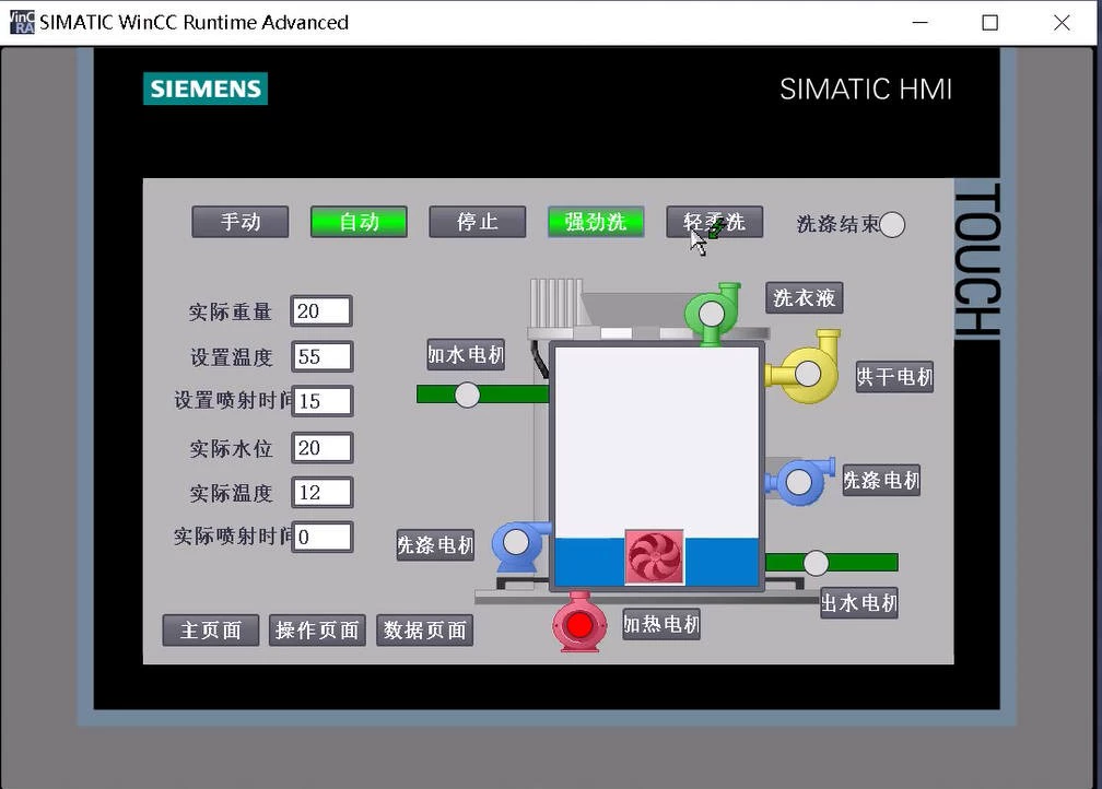 XY288-基于S7-1200 PLC的全自动洗衣机控制系统设计