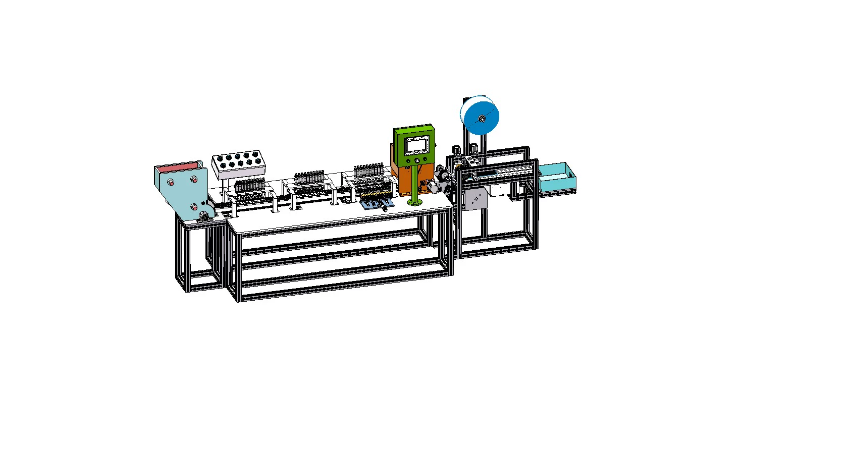 XY293-碘伏棉签自动灌装生产设备设计【含SW三维图】