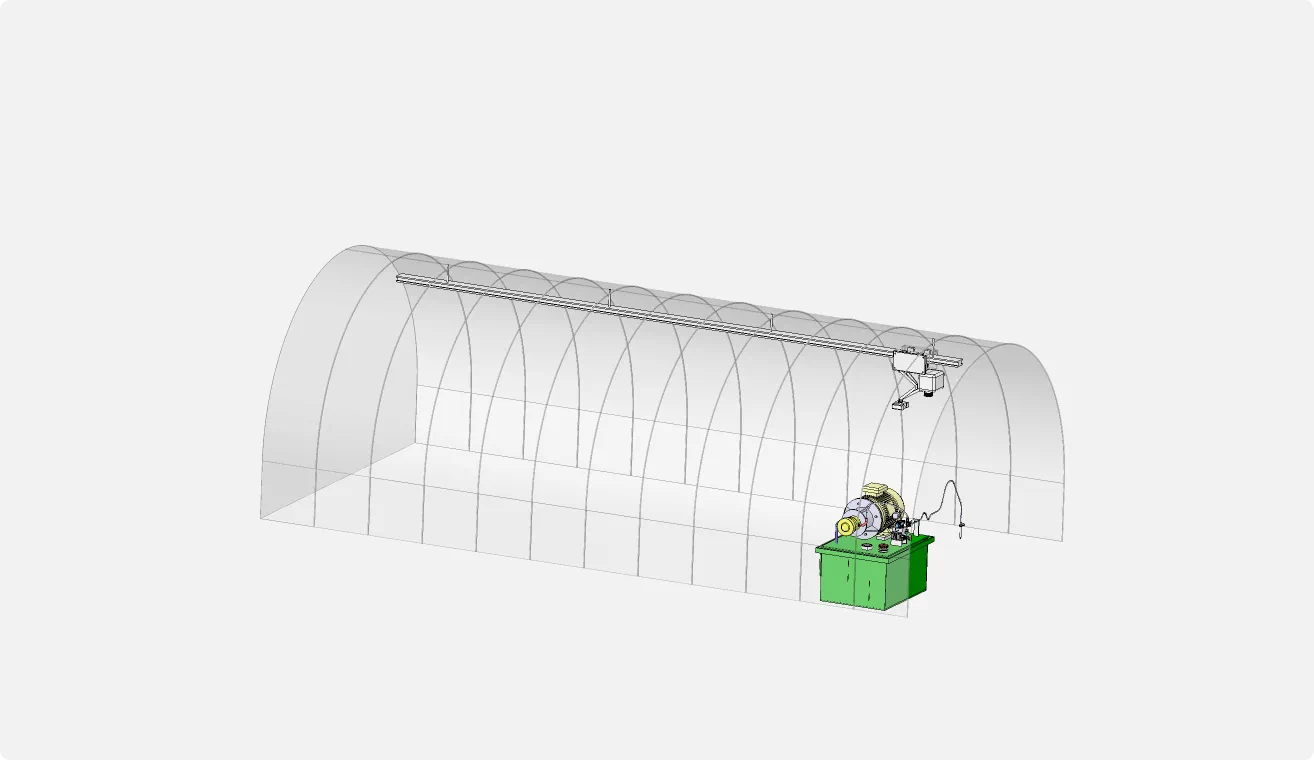 XY302-大棚轨道植保小车结构设计【含SW三维图】