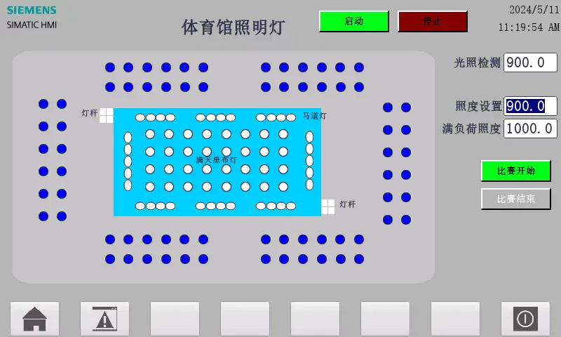 XY318-基于S7-1200 PLC的智能体育场馆照明实时系统设计