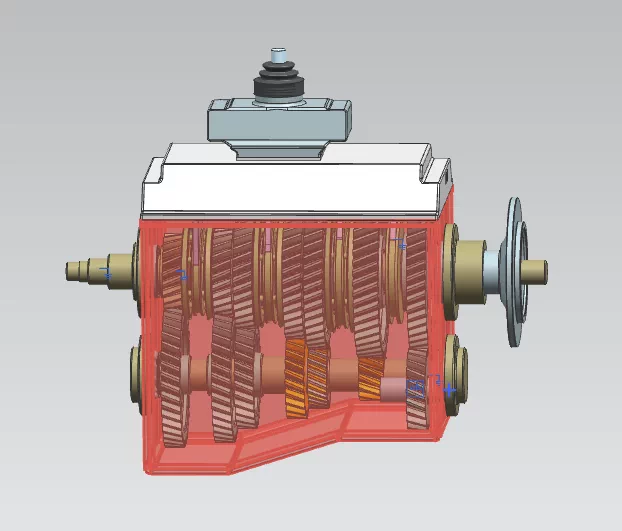 XY351-中型货车变速器设计【含UG三维图】