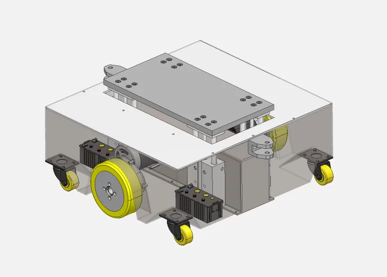 XY384-智能物料搬运小车的研究与设计【含SW三维图】