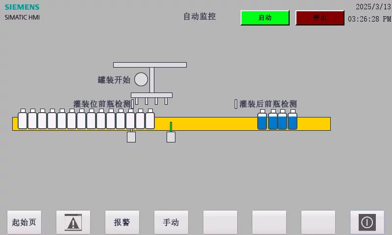 XY480-基于S7-1200 PLC的啤酒灌装生产线控制系统设计
