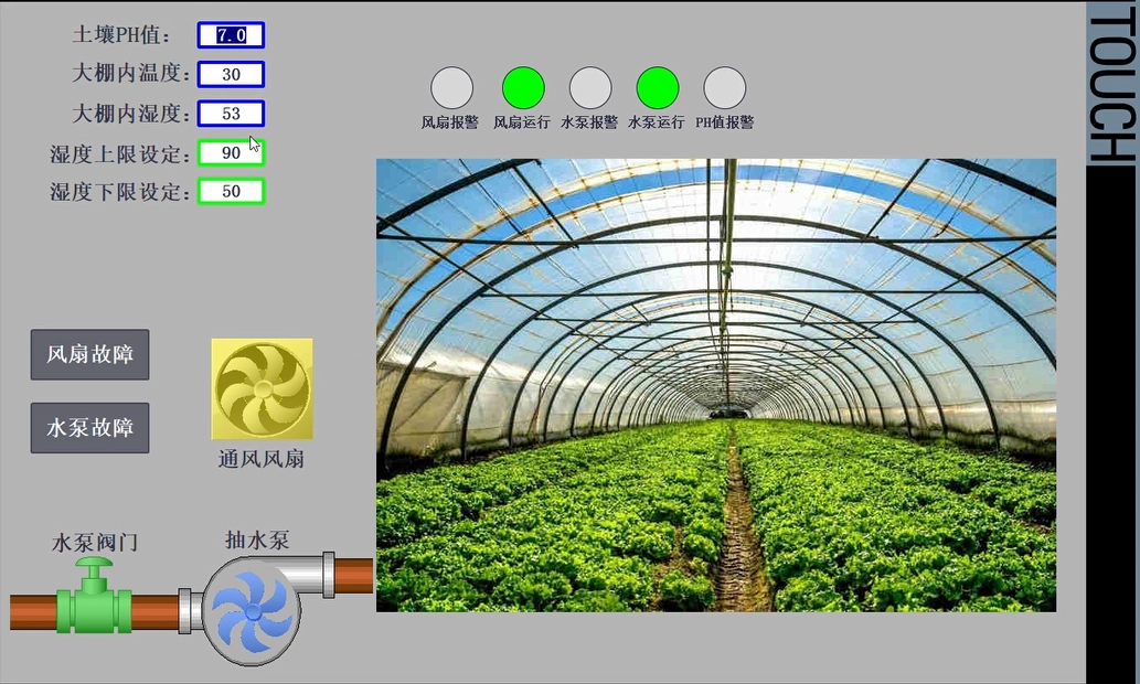 XY482-基于S7-1200 PLC的温室大棚智能控制系统设计