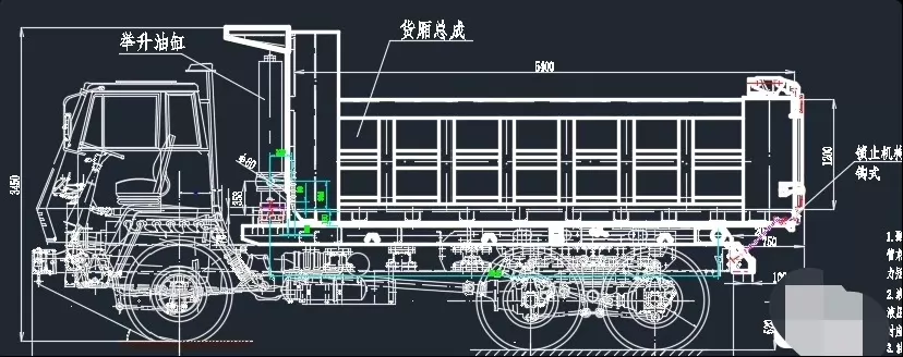 XY504-矿用自卸车车体结构设计