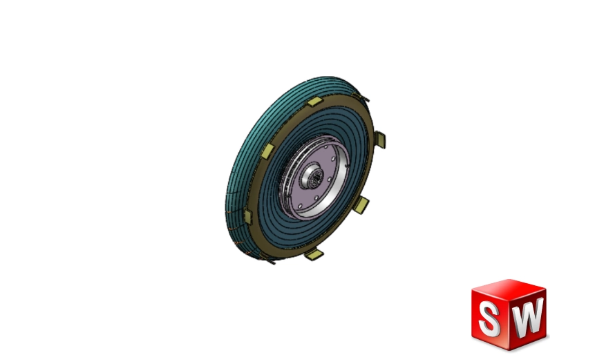 XY507-AT自动变速器结构设计【含SW三维图】