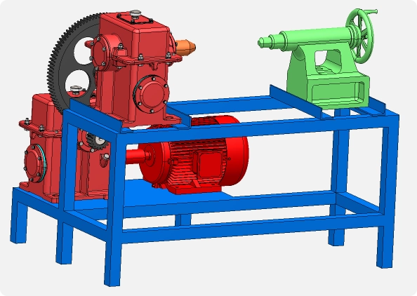XY521-T500型焊接辅助翻转机设计【含SW三维图】