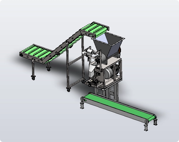 XY527-基质自动包装机设计【含SW三维图】