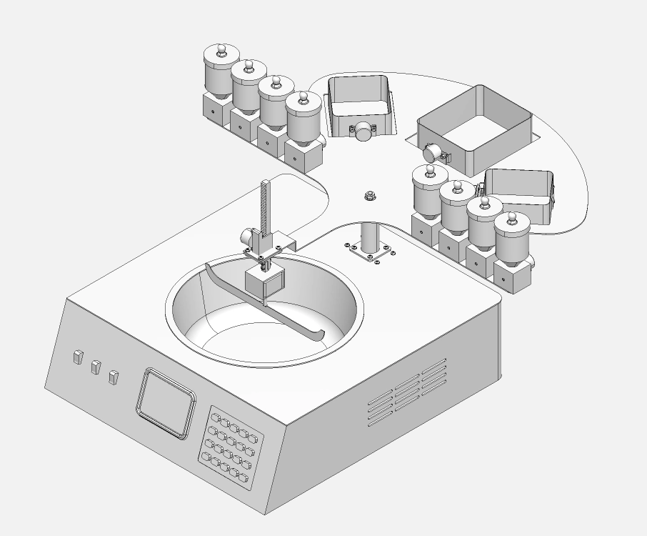 XY555-自动配料装置设计【含SW三维图】