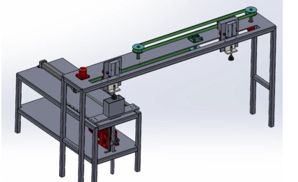XY573-基片分拣装置喂料系统机械设计【含SW三维图】