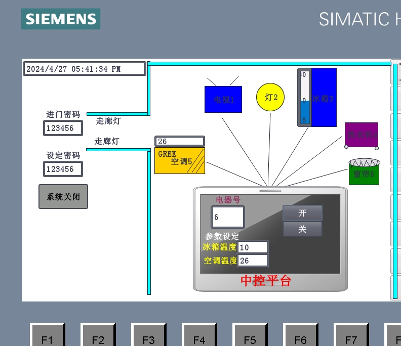 XY655-基于PLC技术智能家居控制系统设计