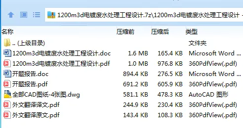 Z3151-1200m3d电镀废水处理工程设计 Z3151-1200m3d电镀废水处理工程设计