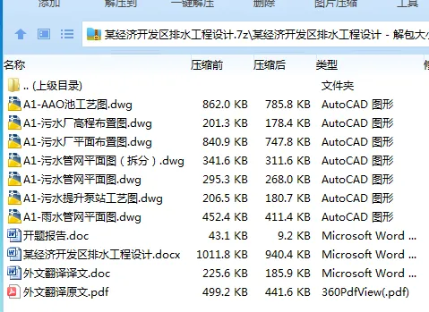 Z3152-某经济开发区排水工程设计 Z3152-某经济开发区排水工程设计