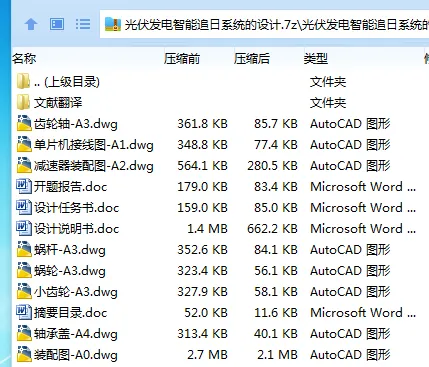 Z3158-光伏发电智能追日系统的设计 Z3158-光伏发电智能追日系统的设计