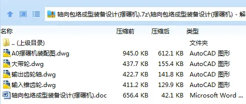 Z3179-轴向包络成型装备设计(摆碾机)