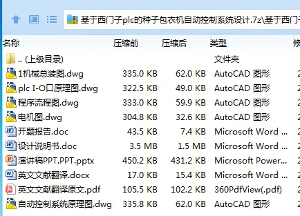 Z3210-基于西门子plc的种子包衣机自动控制系统设计 Z3210-基于西门子plc的种子包衣机自动控制系统设计