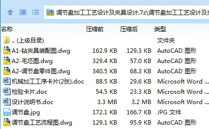 Z3240-调节盘加工工艺设计及夹具设计 Z3240-调节盘加工工艺设计及夹具设计
