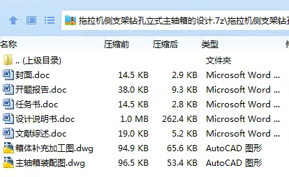 Z3243-拖拉机侧支架钻孔立式主轴箱的设计 Z3243-拖拉机侧支架钻孔立式主轴箱的设计