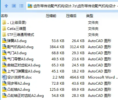 Z3244-齿形带传动配气机构设计【含Catia三维图】