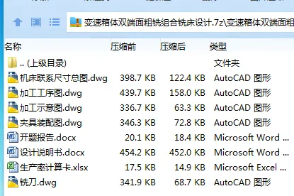 Z3249-变速箱体双端面粗铣组合铣床设计 Z3249-变速箱体双端面粗铣组合铣床设计
